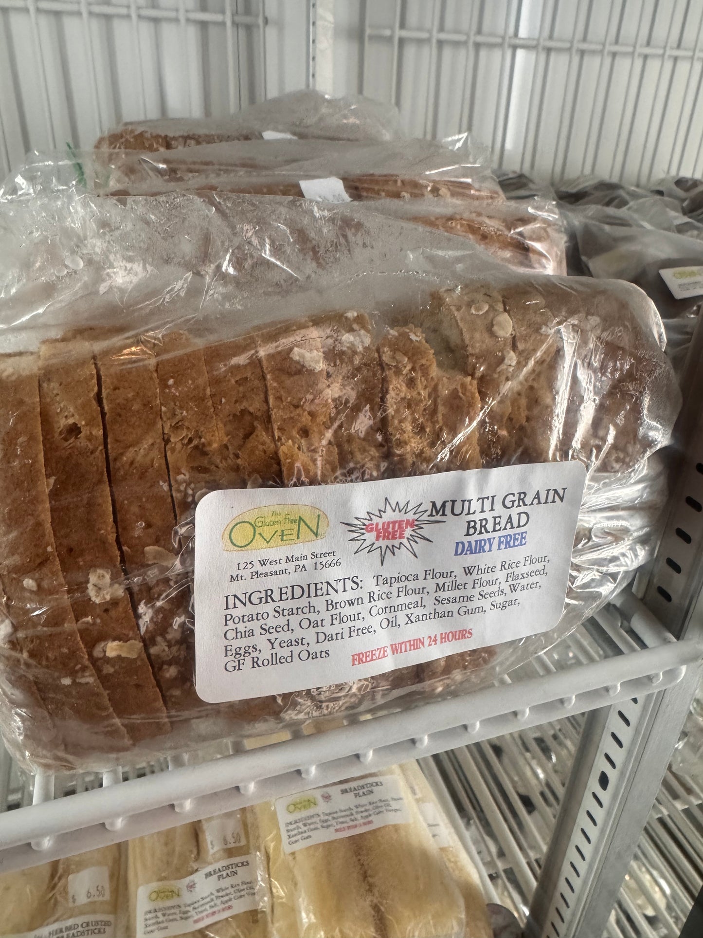 Gluten-Free Multi Grain Sandwich Bread