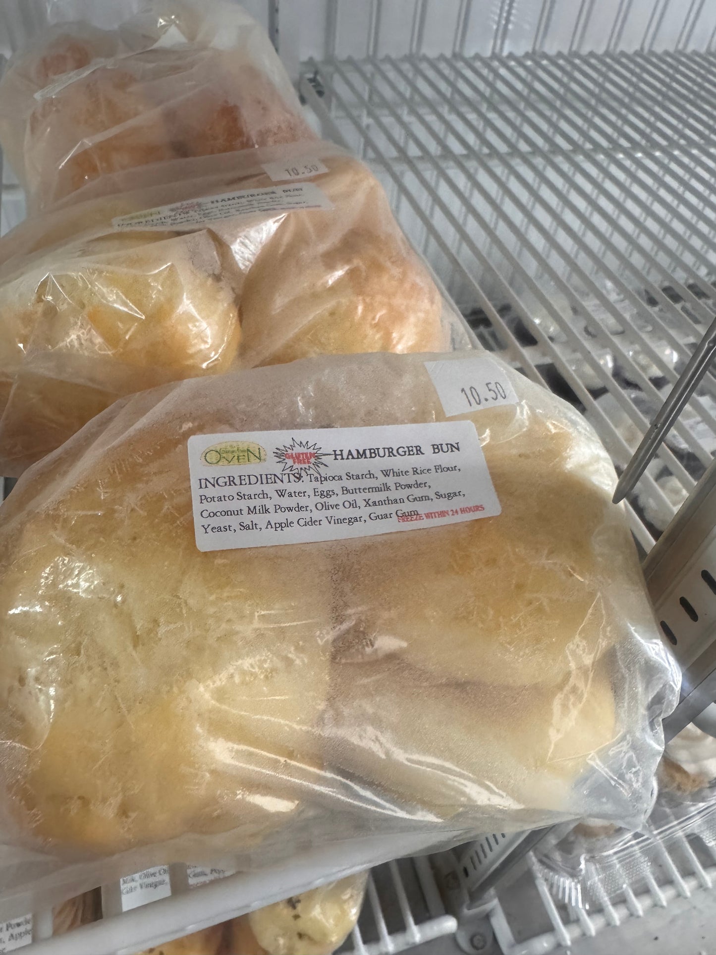 Gluten-Free Hamburger Buns (4)