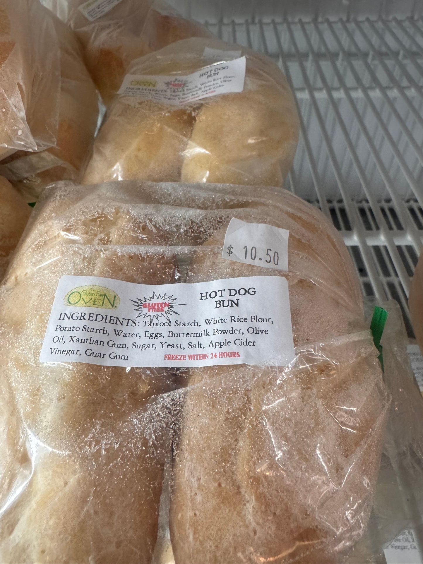 Gluten-Free Hotdog Buns (4)