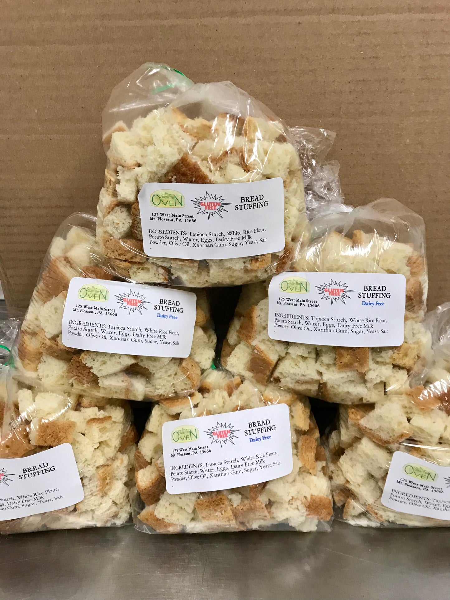 Gluten-Free Bread Stuffing