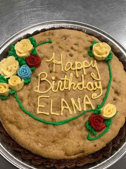 Gluten-Free Giant Chocolate Chip Cookie